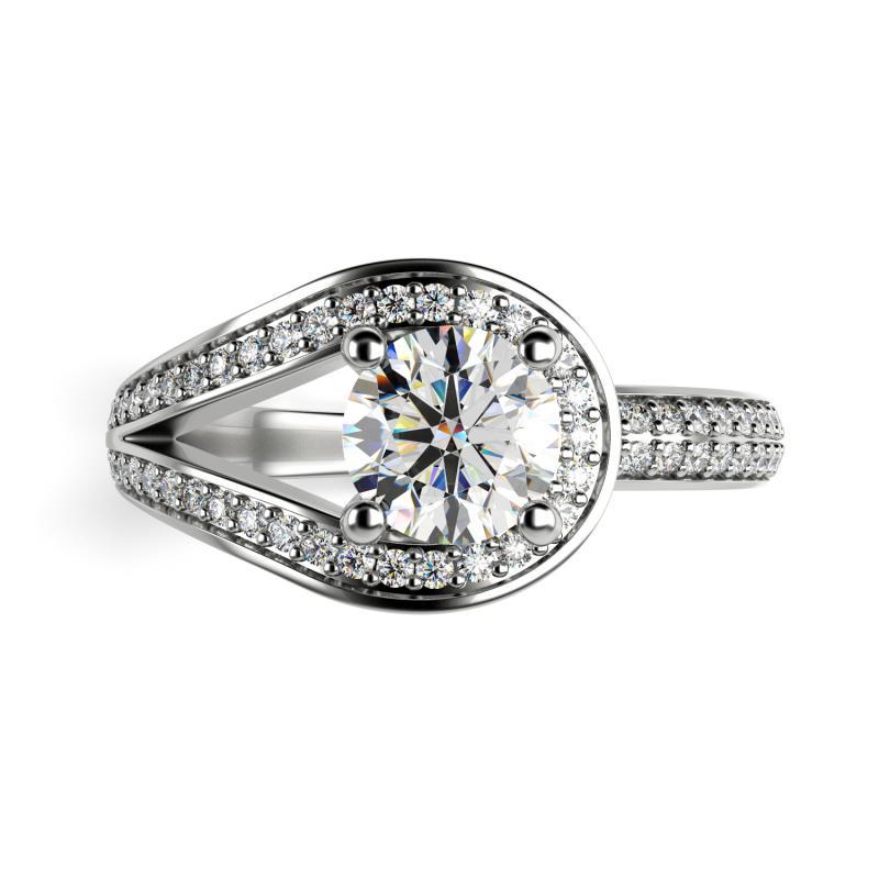 Ring mit zertifiziertem Diamanten 11363