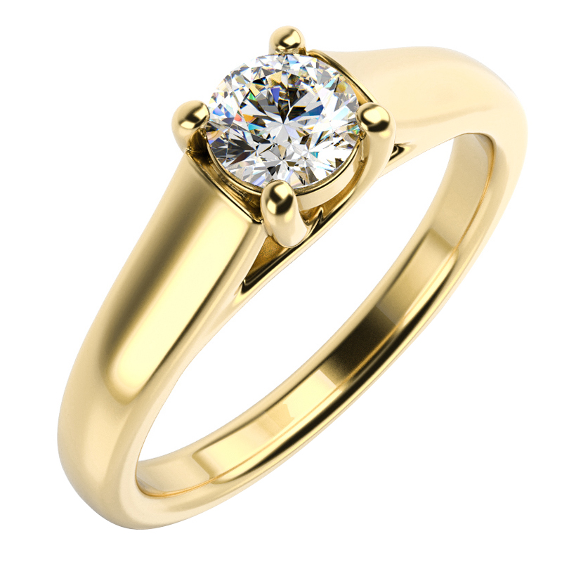 Diamant-Verlobungsring Huda 12323