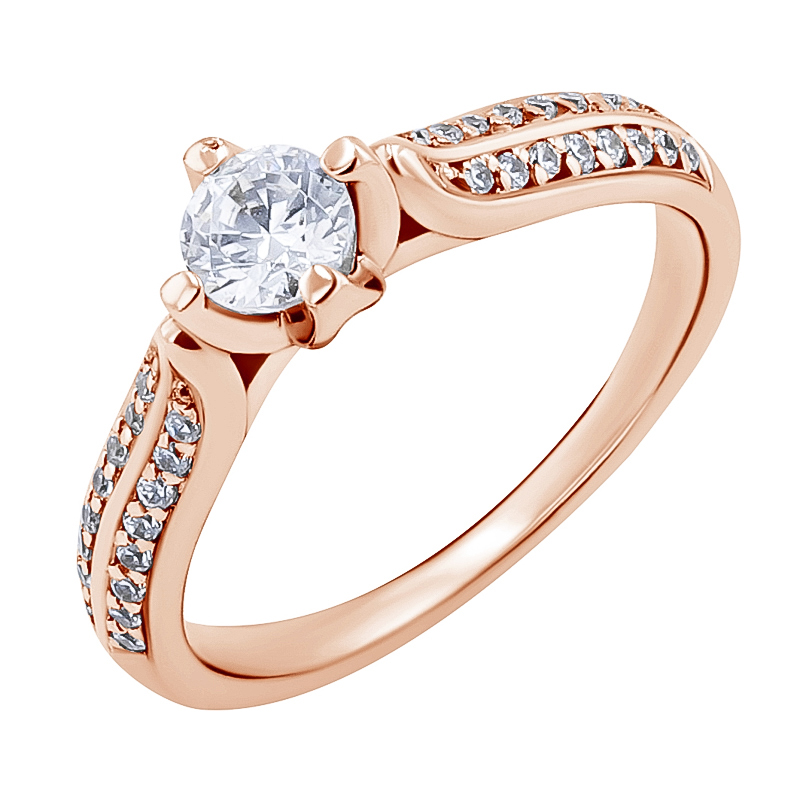 Verlobungsring mit Diamanten Katynie 128833