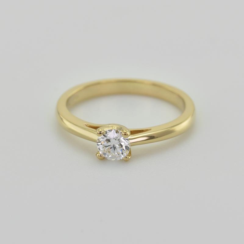Verlobungsring mit Diamant im Rundschliff Katya 15083