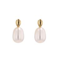 Elegante Perlenohrringe aus Gold Adele