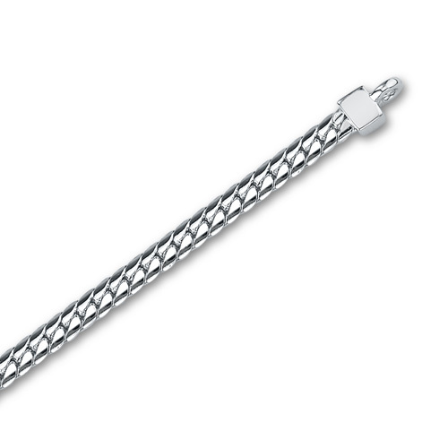Elegantes Silberarmband mit ovalen Saphiren Clio 23273