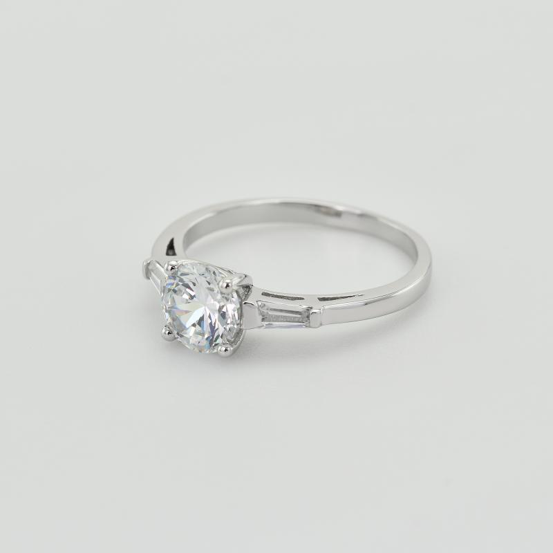 Verlobungsring mit rundem Diamanten Tamsin 28963