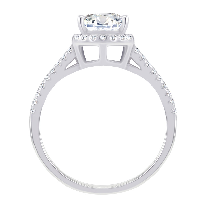 Diamant Halo Ring 36993