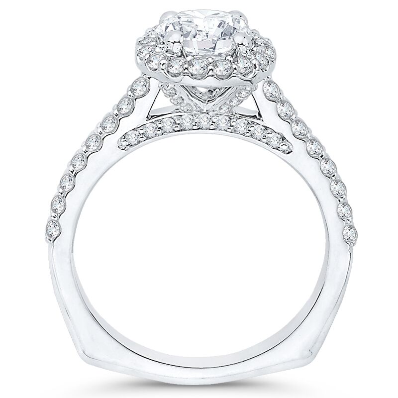 Verlobungsring mit Cushion-Diamant Carmelo 46253
