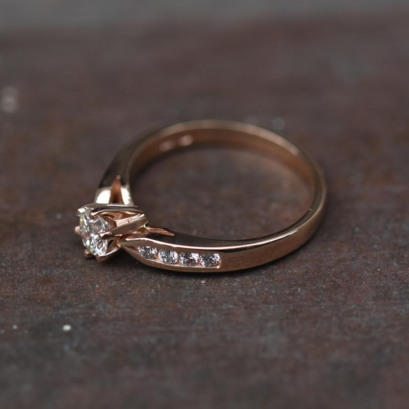 Verlobungsring mit Diamanten aus Gold Mita 49373