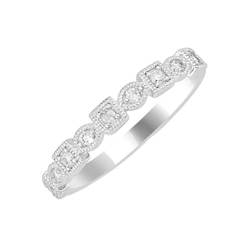 Goldener Eternity-Ring mit Diamanten Sanel