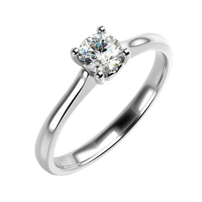 Verlobungsring mit Herz und Diamant Lenal 59303