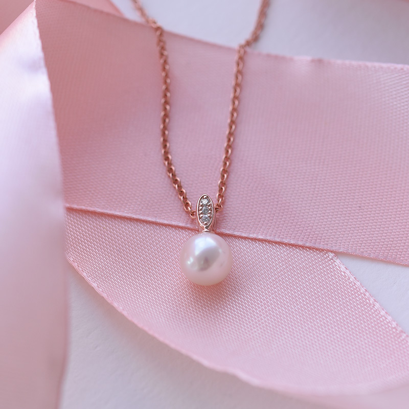 Romantische Silberkollektion mit Perlen und Diamanten Waylon 74793