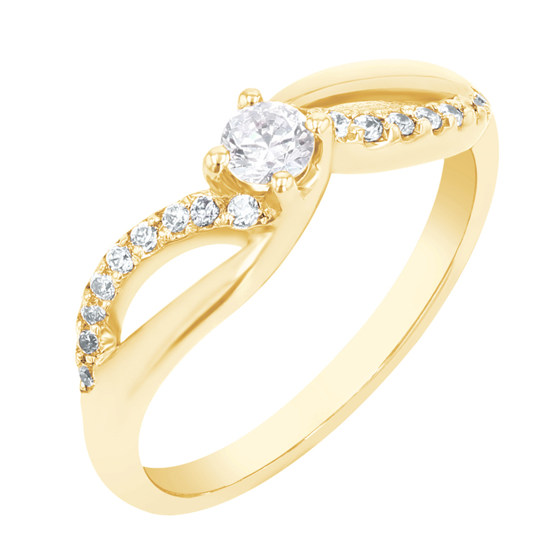 Verlobungsring mit Diamanten Wemy 101154