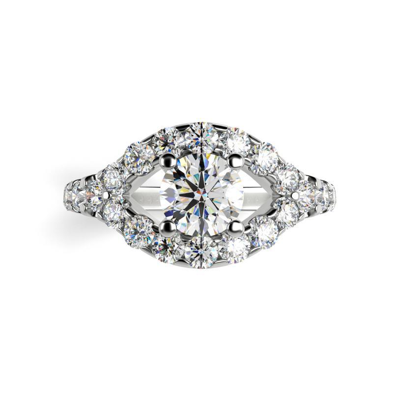 Diamant-Verlobungsring aus Gold Dyll 11394
