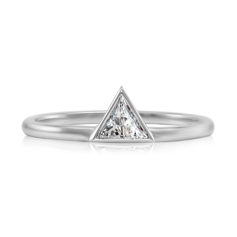 Ring mit Trillion-Diamant Daslis 21514