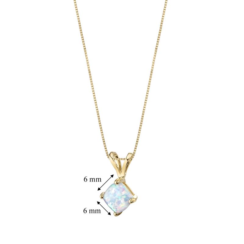 Halskette mit Opal in Gold 22924