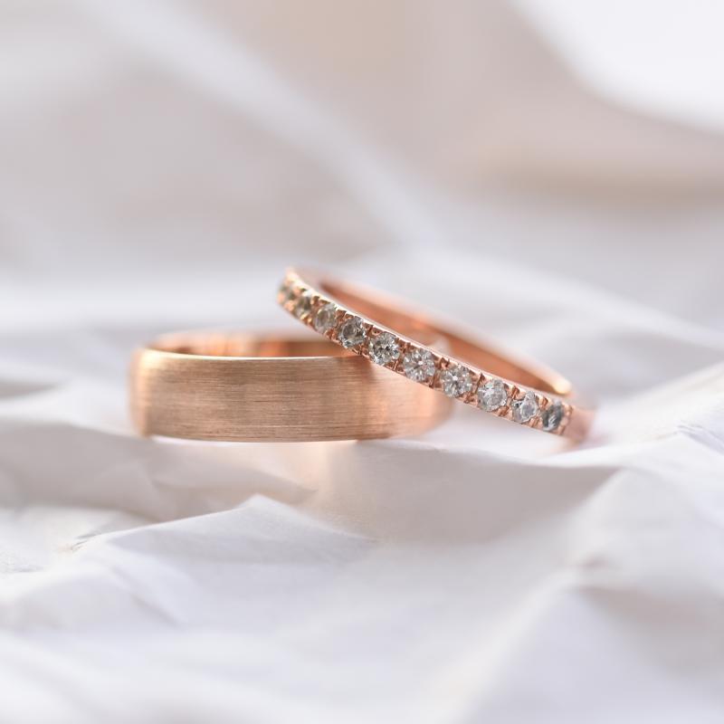 Memoire Ring mit Diamanten und Herrenring Sue 52014