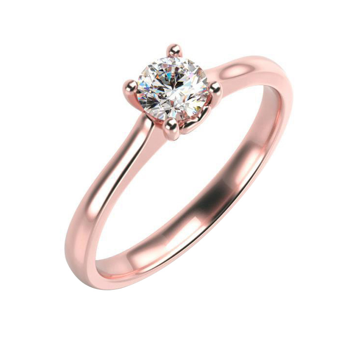 Verlobungsring mit Herz und Diamant Lenal 59304