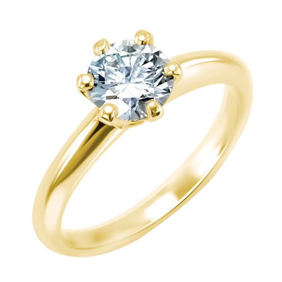 Klassischer Verlobungsring mit Diamant Tila 59564