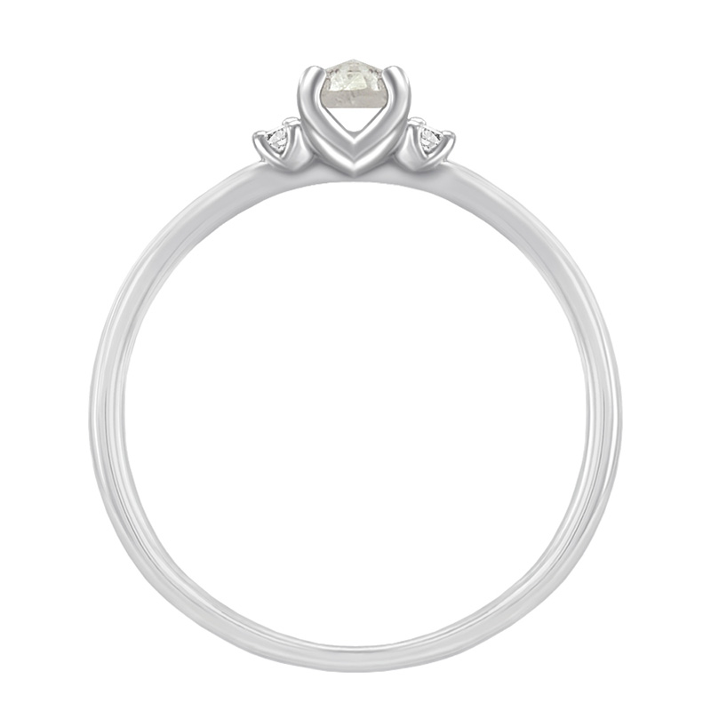 Verlobungsring mit Salt´n´Pepper Diamant Ariadne 69534
