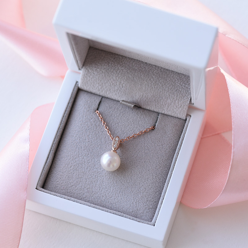 Romantische Silberkollektion mit Perlen und Diamanten Glaume 74794