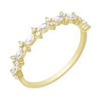 Romantischer Eternity-Ring mit Diamanten Josette
