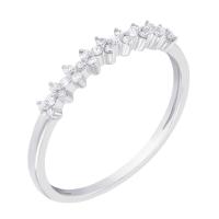 Silberner Eternity-ring mit Lab Grown Diamanten Reeva