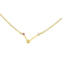 Halskette mit Tierkreiszeichen Libra