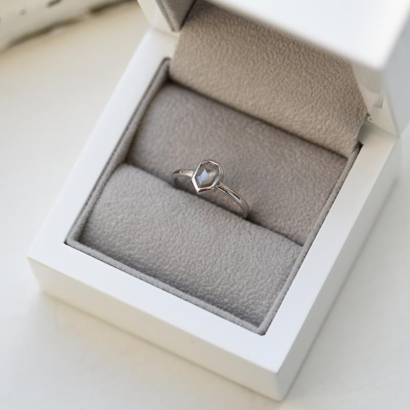 Goldener Ring mit Salt´n´Pepper Diamanten Ansonia 51015