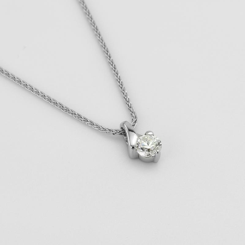 Platin Halskette mit Diamanten Ivory 51075