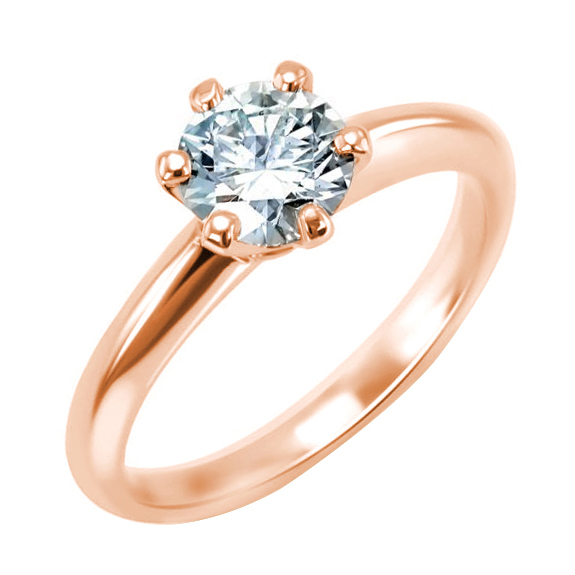 Klassischer Verlobungsring mit Diamant Tila 59565