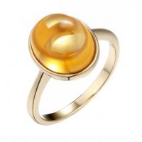 Ring aus Gold mit 4.9ct Citrin Julinka