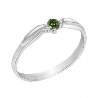 Verlobungsring mit grünem Diamant Nogys