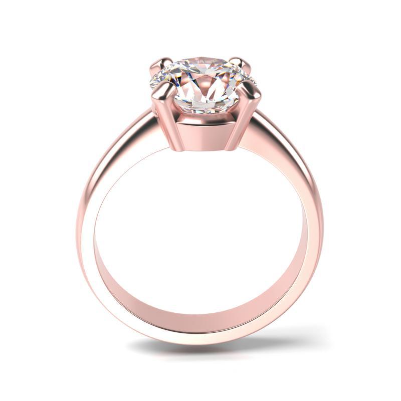 Ring mit zertifiziertem Diamant 11446