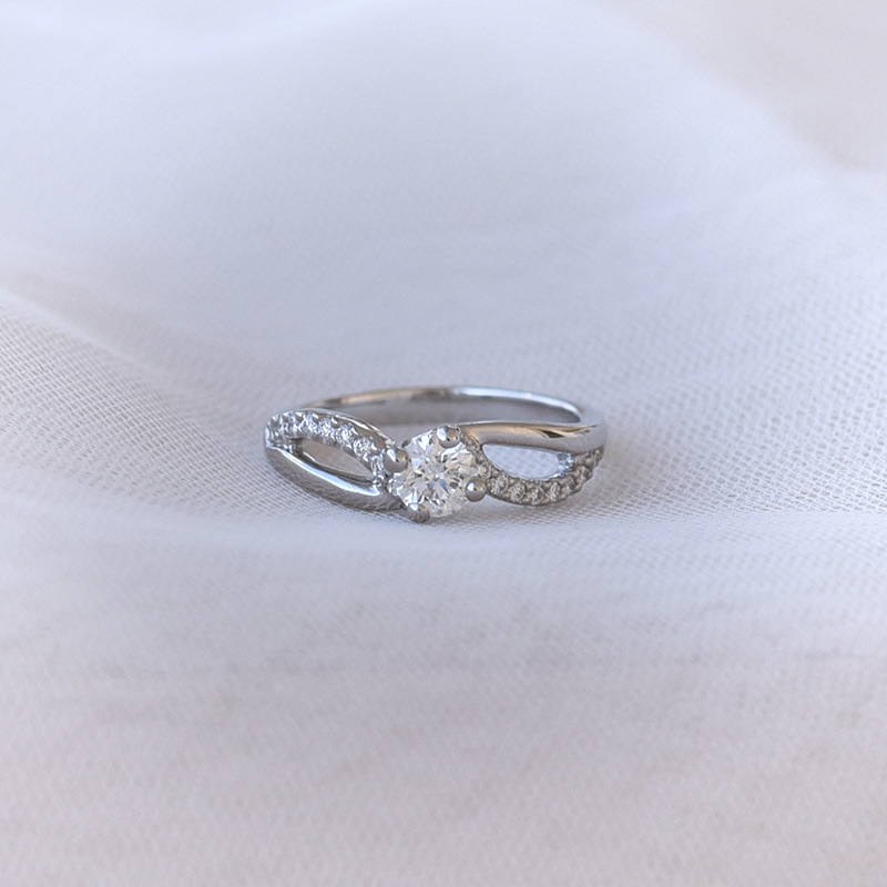 Verlobungsring mit Diamanten Wemy 116416
