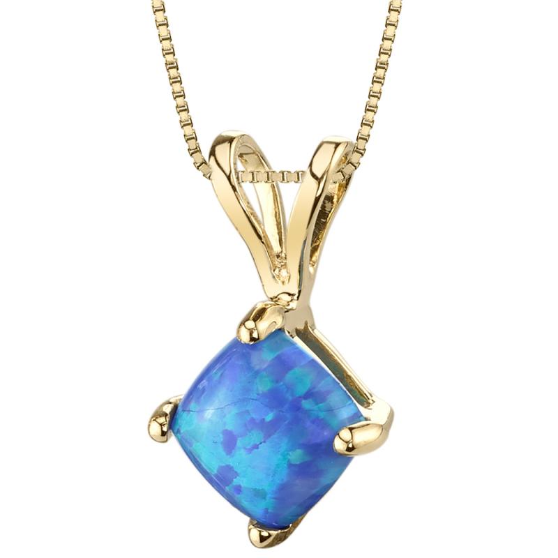 Halskette mit Opal Anhänger Gold 22926