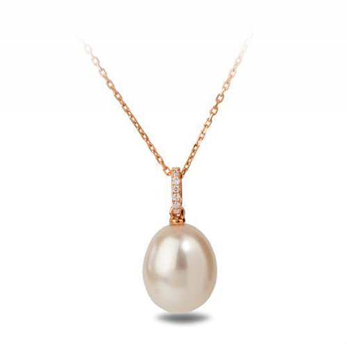 Perlen-Anhänger mit Diamanten Turanyu 2576