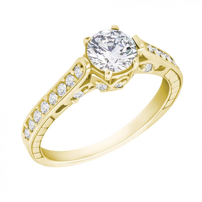 Verlobungsring mit Diamanten Volans 27656