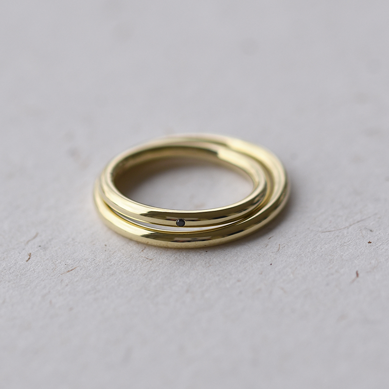 Minimalistische Eheringe aus Gold Alays 58696