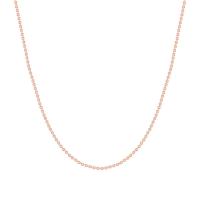 Ankr Halskette 45-50 cm aus rosé vergoldetem Silber