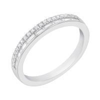 Eternity-Ring mit Round- und Baguette-Diamanten Luisa