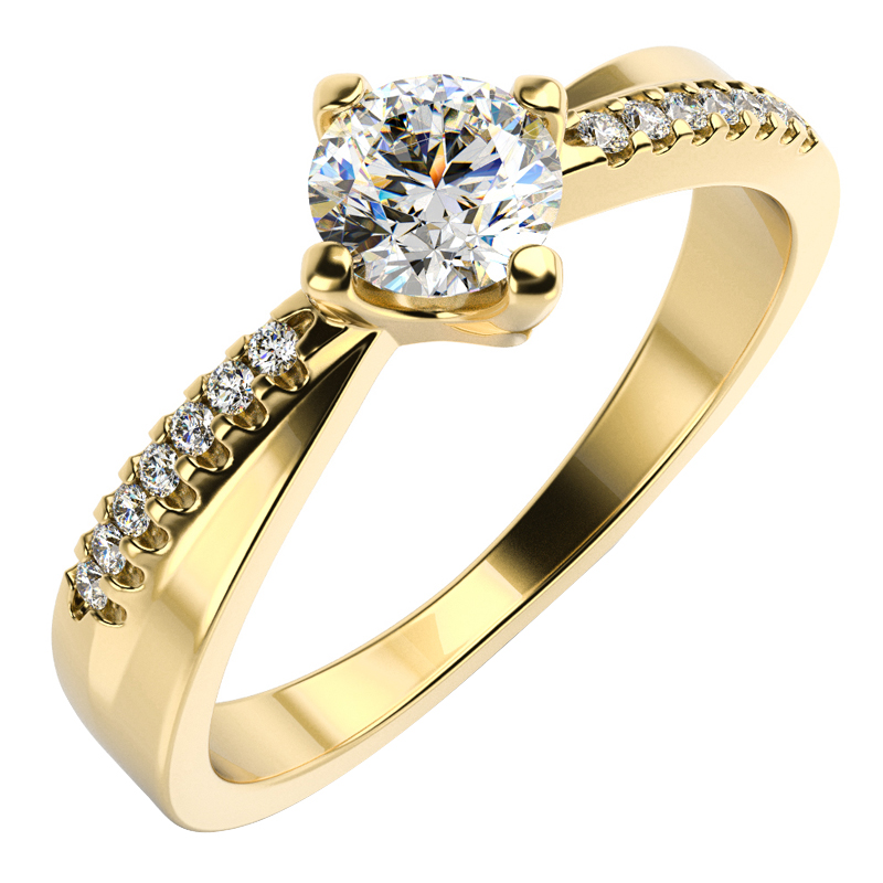 Verlobungsring mit Diamanten Sewyn 10447