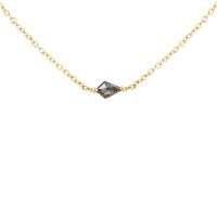 Halskette mit Salt and Pepper Diamant in Kite Form Ranka