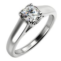 Verlobungsring mit Diamant und Herz Aria
