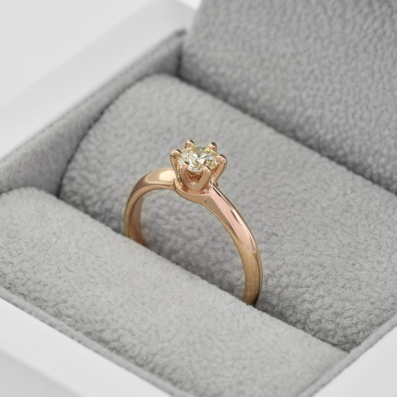 Klassischer Verlobungsring mit Diamant Tila 14187