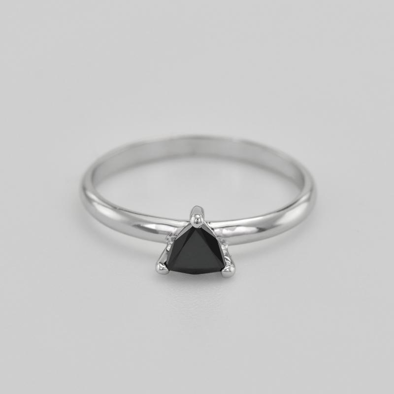 Ring mit schwarzem Diamant 37537