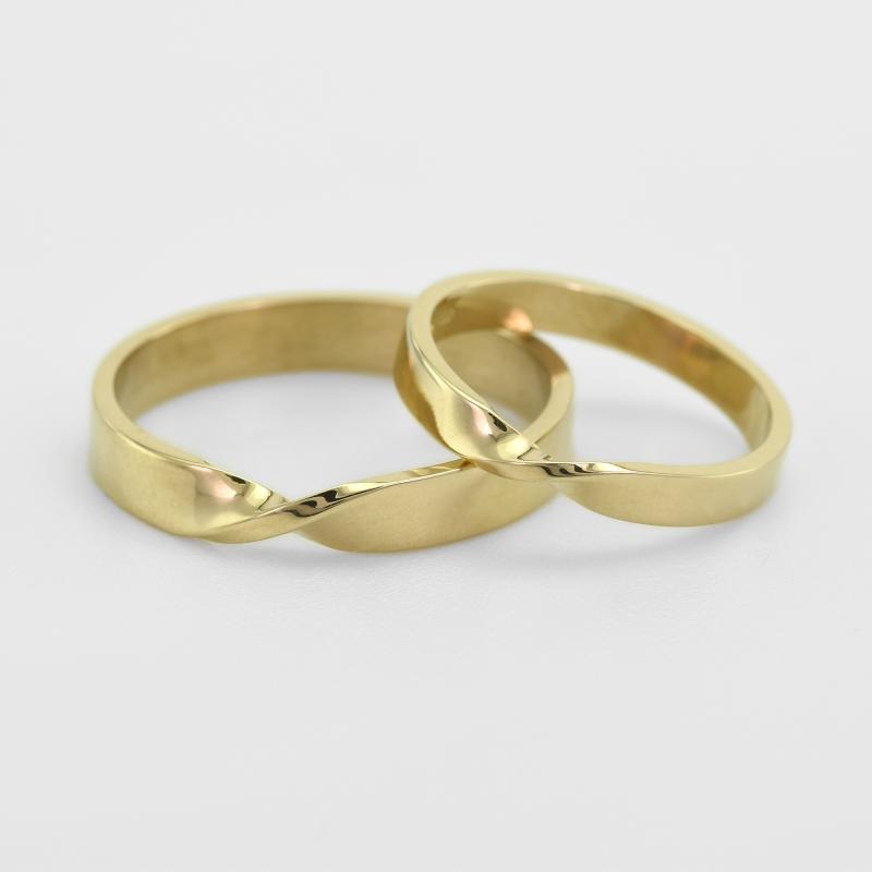 Elegante Eheringe aus Gold Modeste 49667