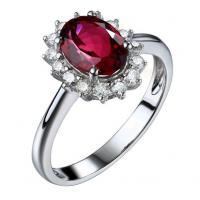 Romantischer Turmalin Ring mit Diamanten Truong