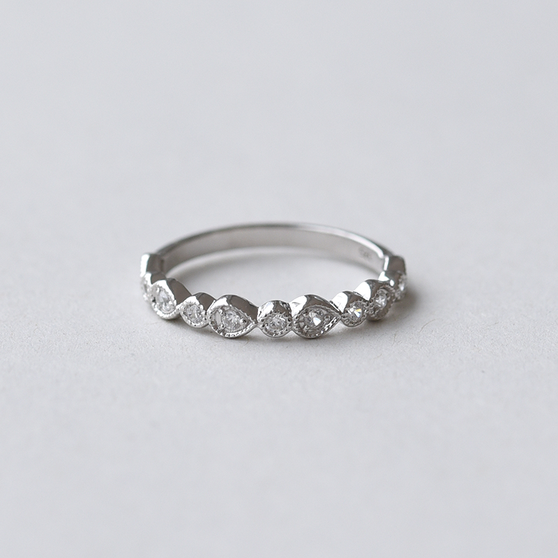 Ring aus Silber mit Zirkonia 62567