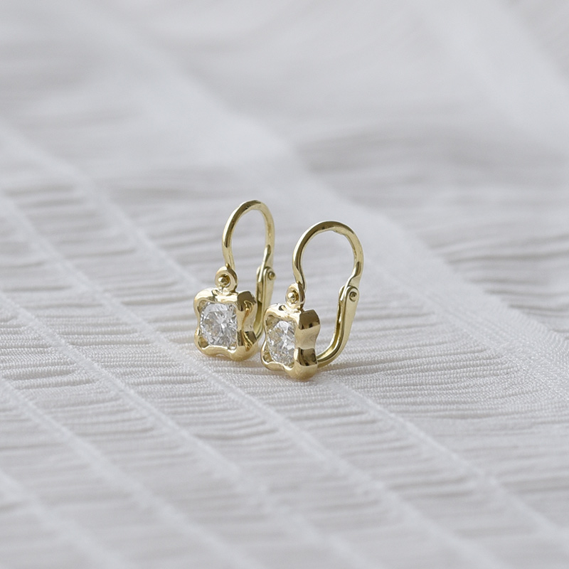 Goldene Ohrringe für Kinder Karola 71887