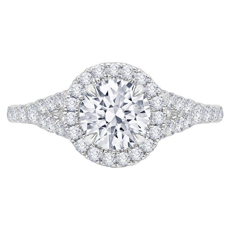 Romantischer Verlobungsring mit Diamanten 74637