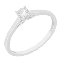 Eleganter Ring mit einem Diamanten Arvel