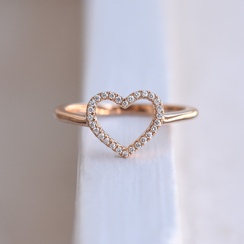 Romantischer Ring mit Diamanten Luice 84807